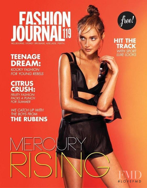 Laura-Jade Alexander-Breton featured on the Fashion Journal cover from September 2012