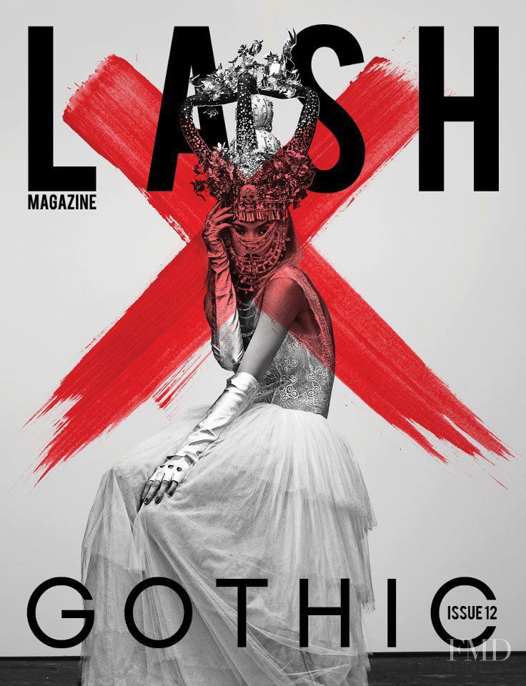 Pauline Moulettes featured on the Lash Magazine cover from February 2013