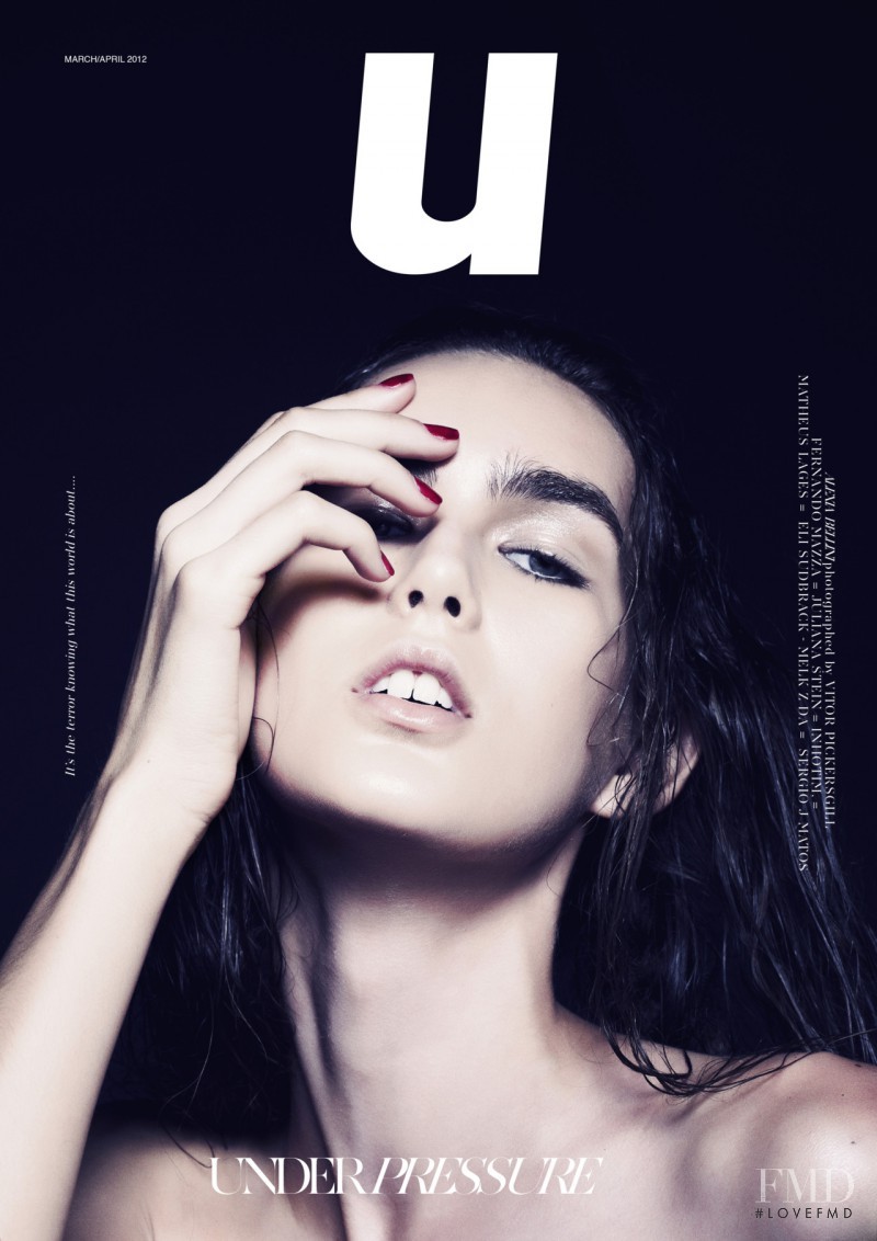 Alexia Bellini featured on the U Magazine cover from March 2012