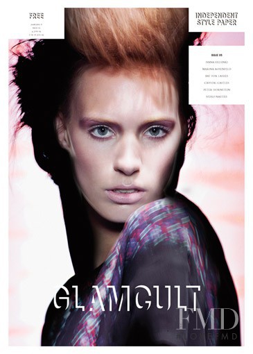 Rose Botman featured on the Glamcult cover from June 2009