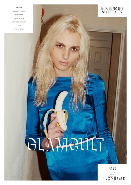 Andrej Pejic featured on the Glamcult cover from August 2011