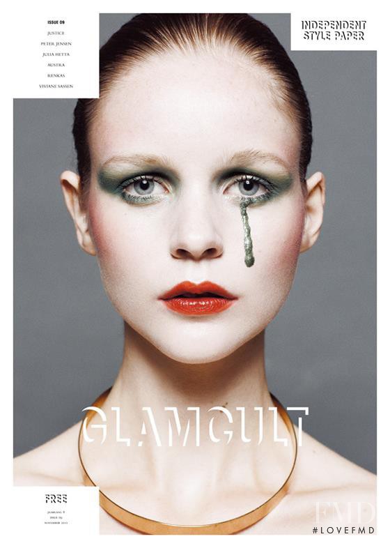 Irma Weij featured on the Glamcult cover from November 2011