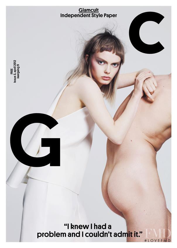 Hélène Desmettre featured on the Glamcult cover from April 2012