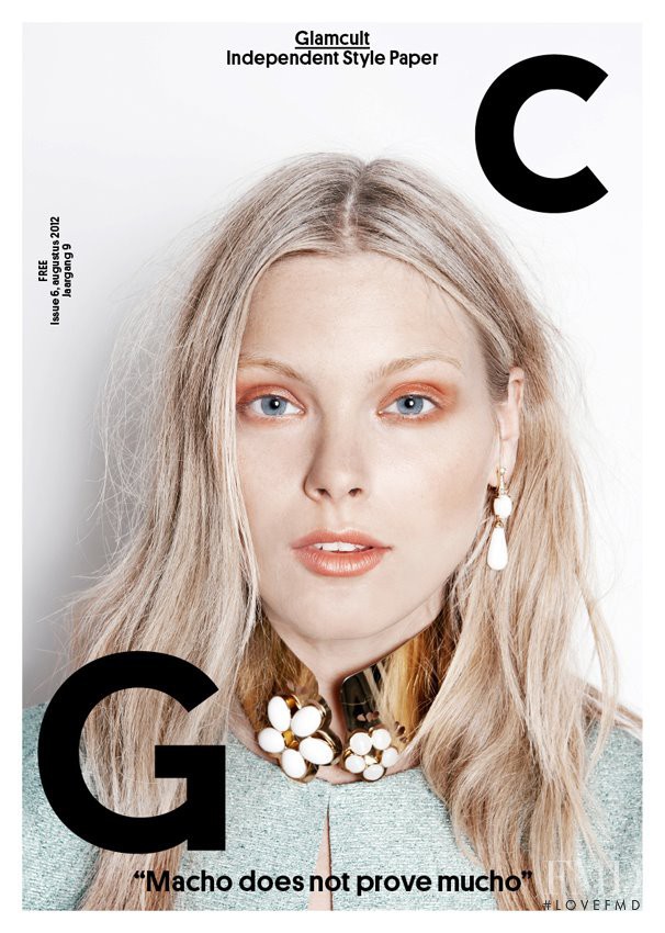 Romy de Vries featured on the Glamcult cover from August 2012