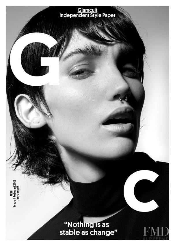  featured on the Glamcult cover from February 2012