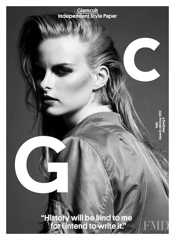 Vera Luijendijk featured on the Glamcult cover from October 2012