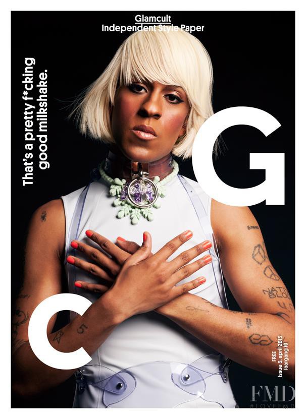  featured on the Glamcult cover from April 2013