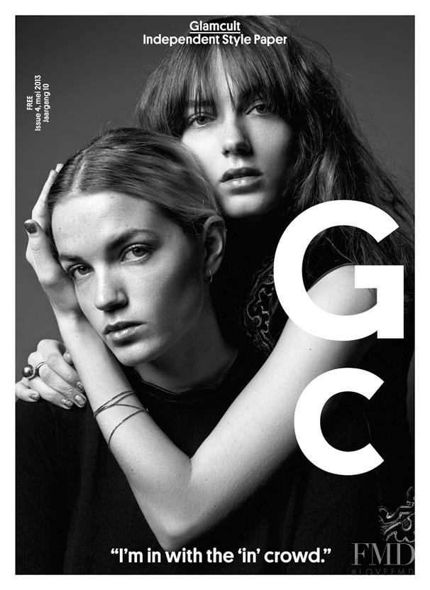 Miranda Kilbey, Elektra Kilbey featured on the Glamcult cover from May 2013