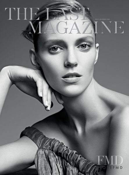Anja Rubik featured on the The Last Magazine cover from March 2013