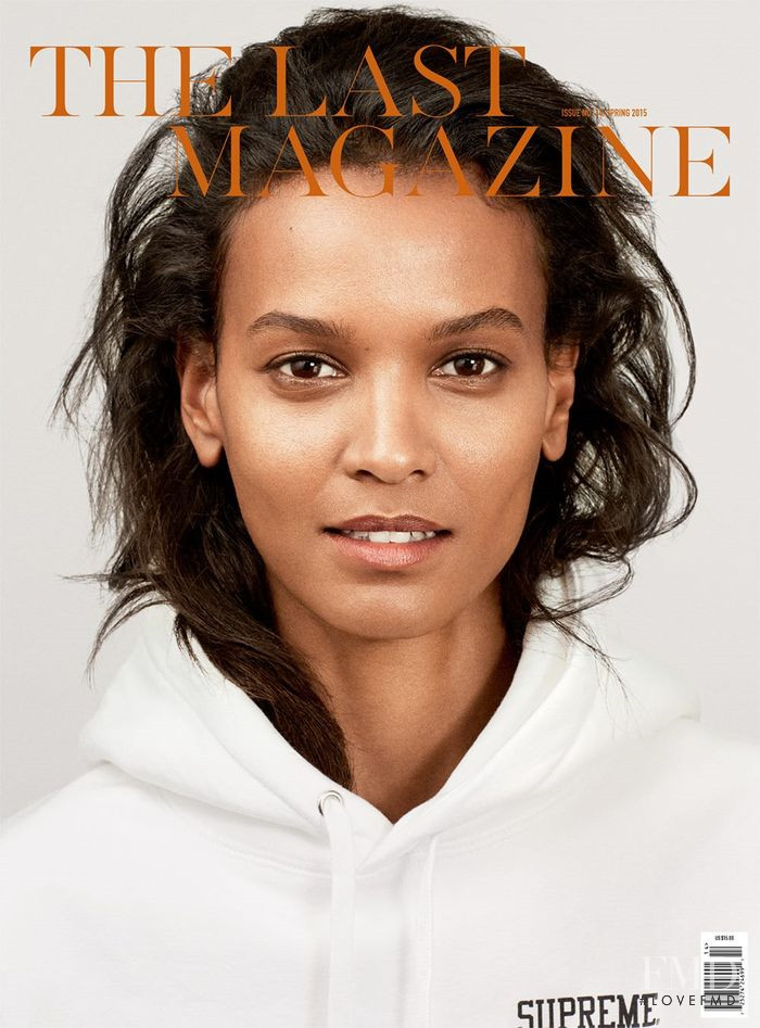 Liya Kebede featured on the The Last Magazine cover from February 2015