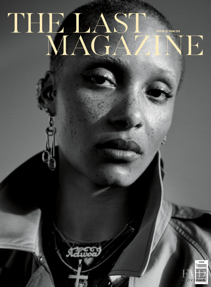 Adwoa Aboah featured on the The Last Magazine cover from February 2018