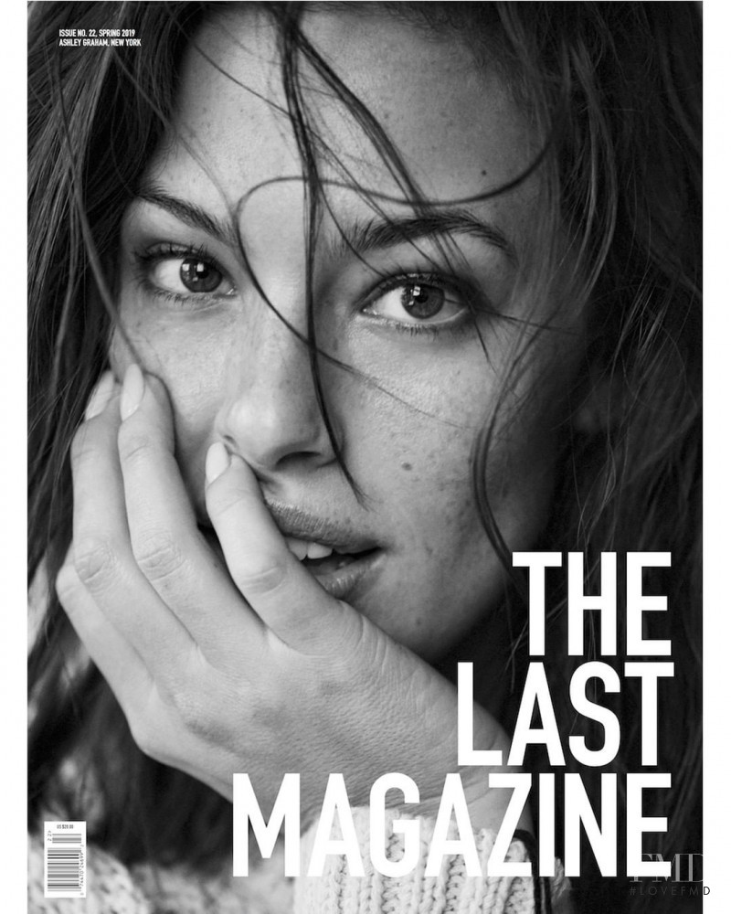 Ashley Graham featured on the The Last Magazine cover from April 2019