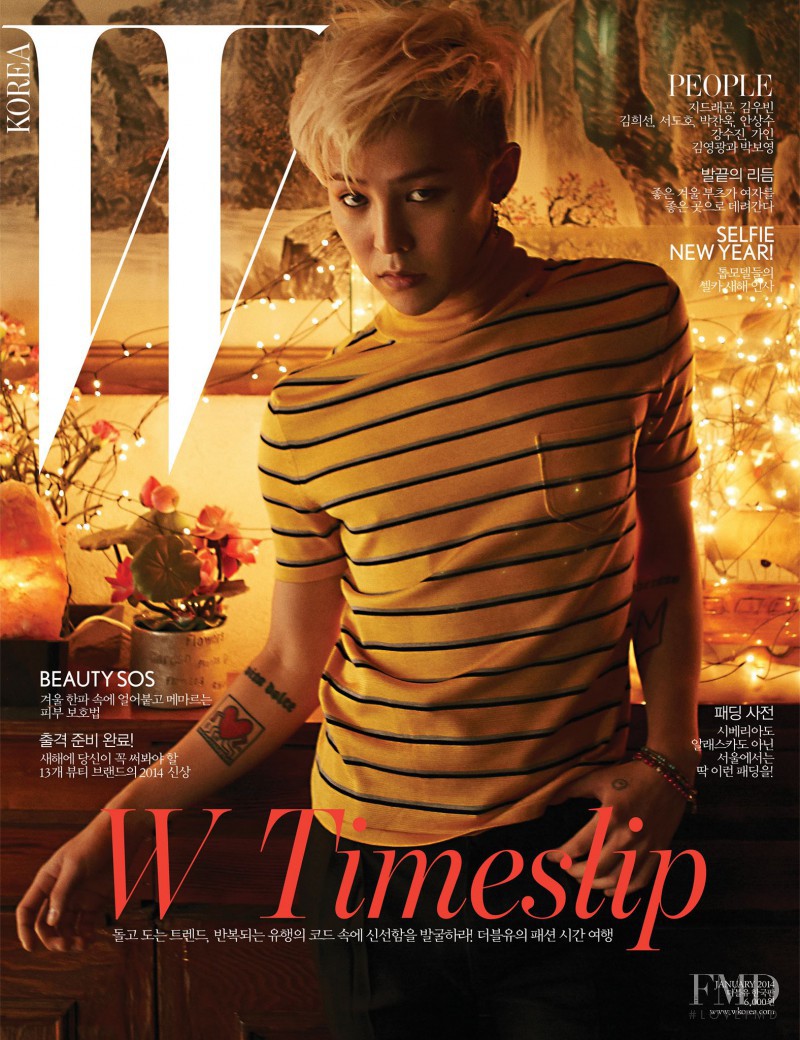  featured on the W Korea cover from January 2014