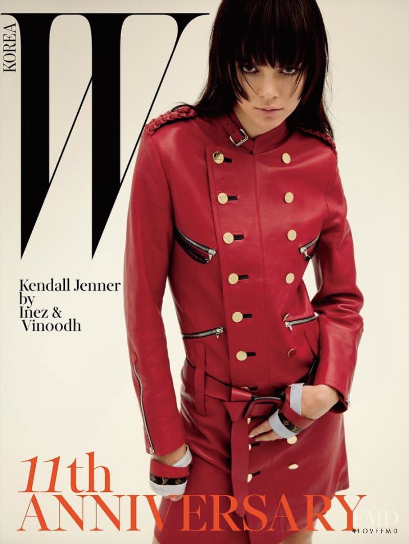 Kendall Jenner featured on the W Korea cover from March 2016