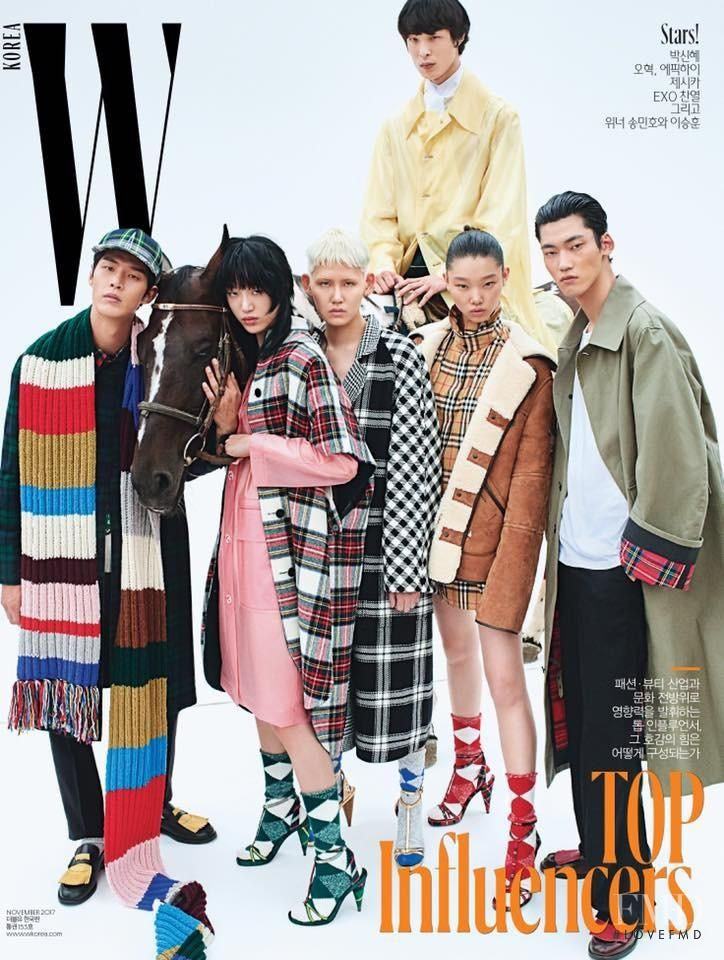 So Ra Choi, Yoon Young Bae featured on the W Korea cover from November 2017