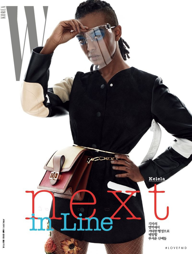 Kelela featured on the W Korea cover from April 2019
