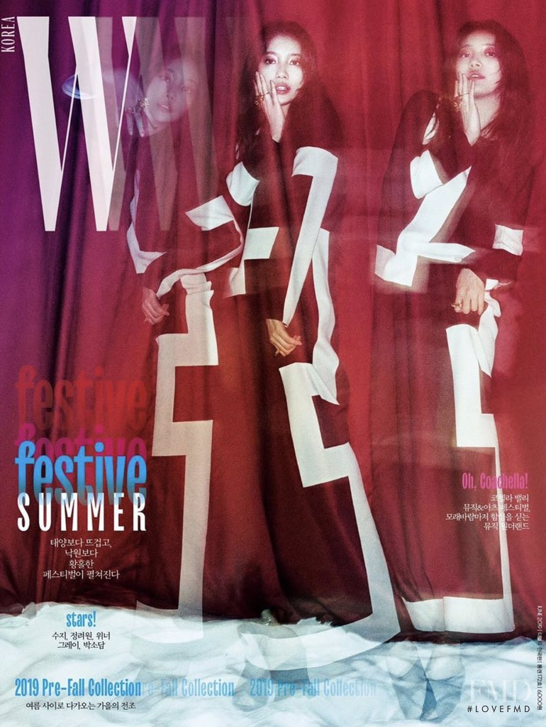  featured on the W Korea cover from June 2019