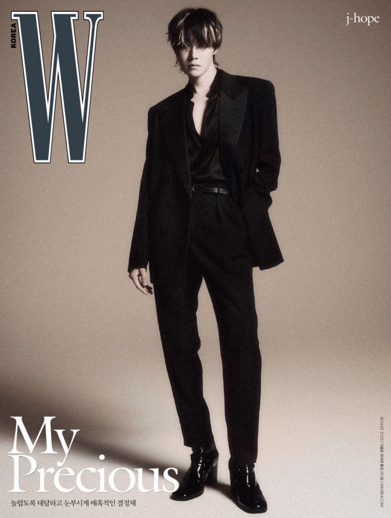 J-Hope featured on the W Korea cover from August 2022