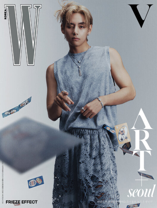  featured on the W Korea cover from September 2023