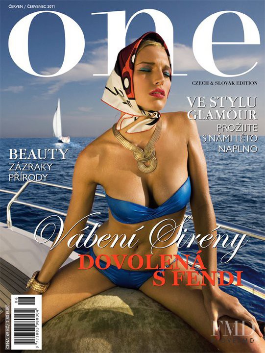 Sona Skoncova featured on the One Czech cover from June 2011