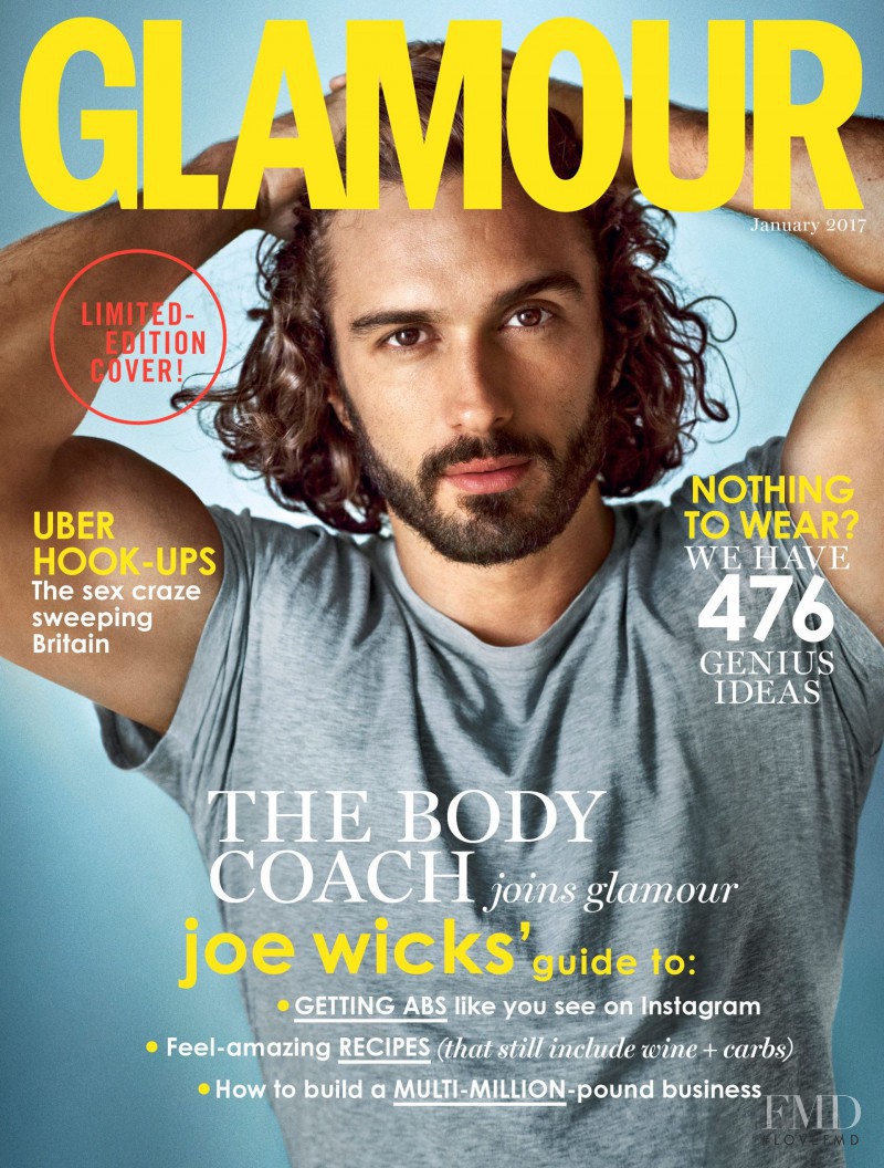  featured on the Glamour UK cover from January 2017