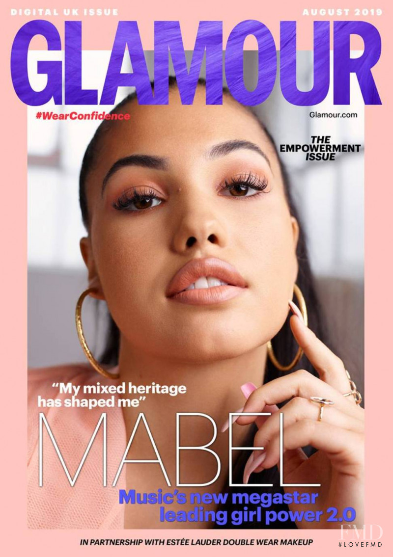 Mabel featured on the Glamour UK cover from August 2019