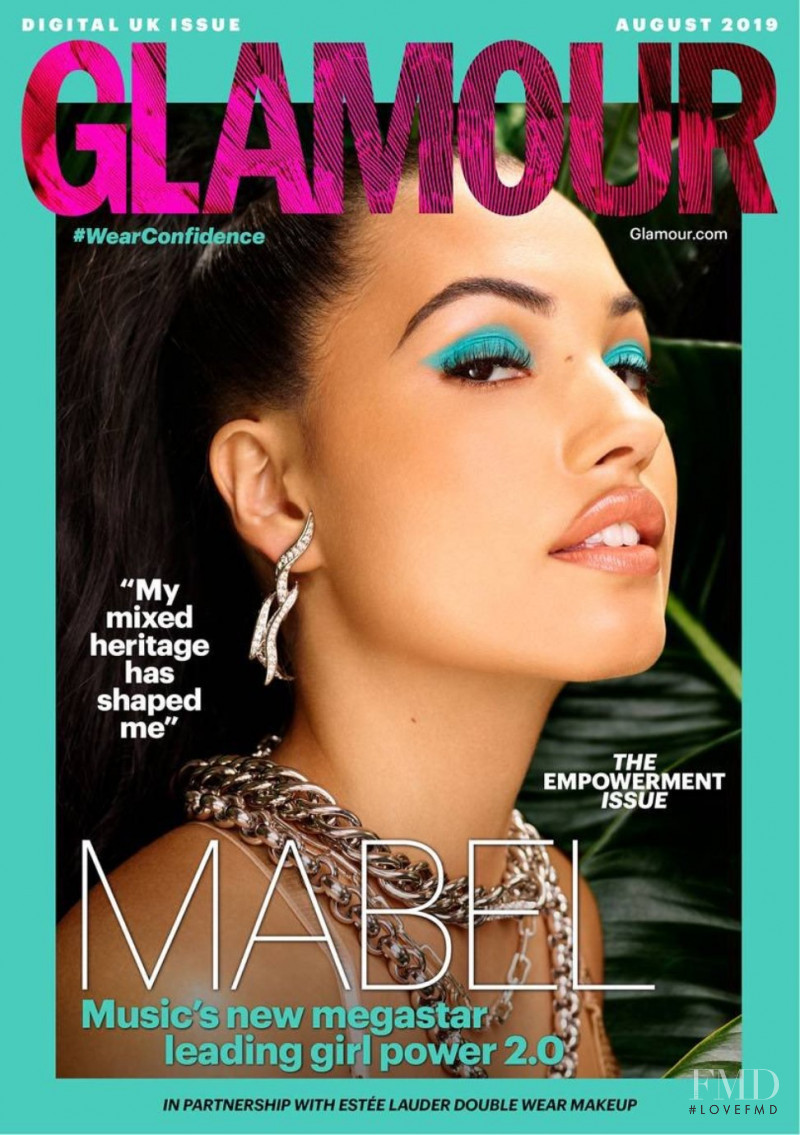 Mabel featured on the Glamour UK cover from August 2019