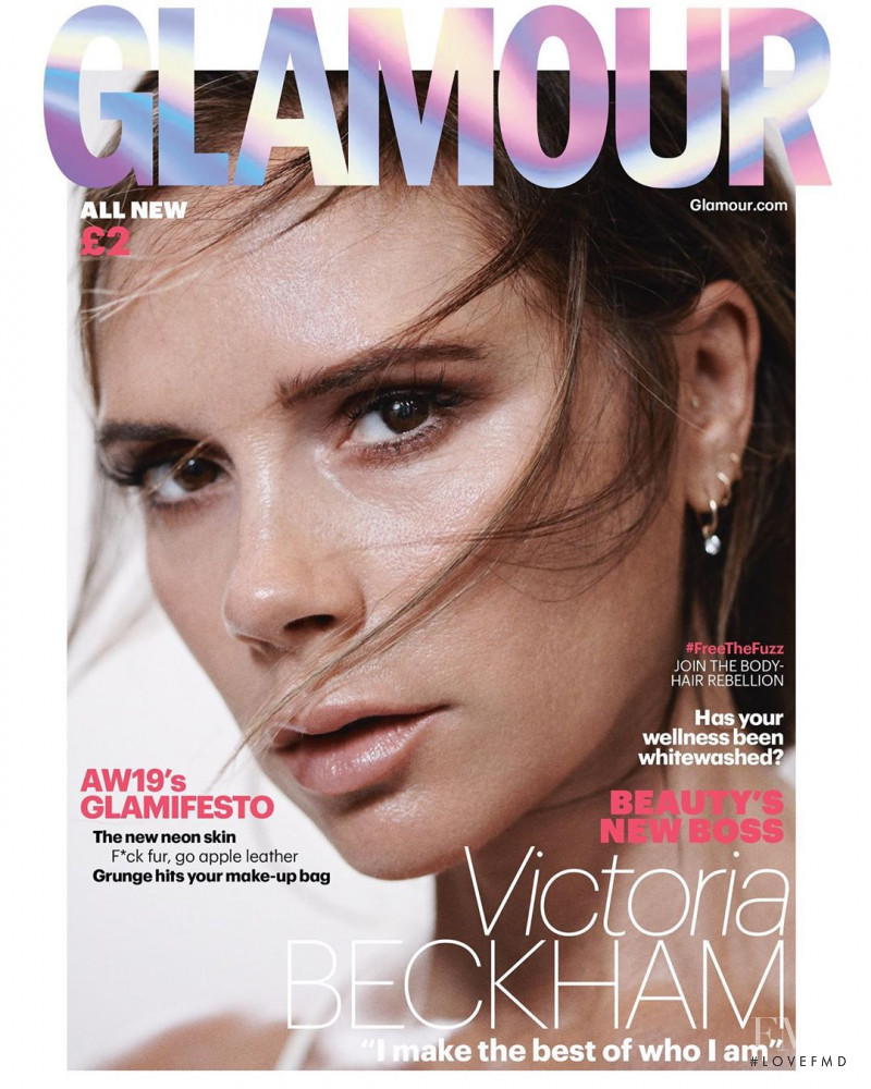Victoria Beckham featured on the Glamour UK cover from September 2019