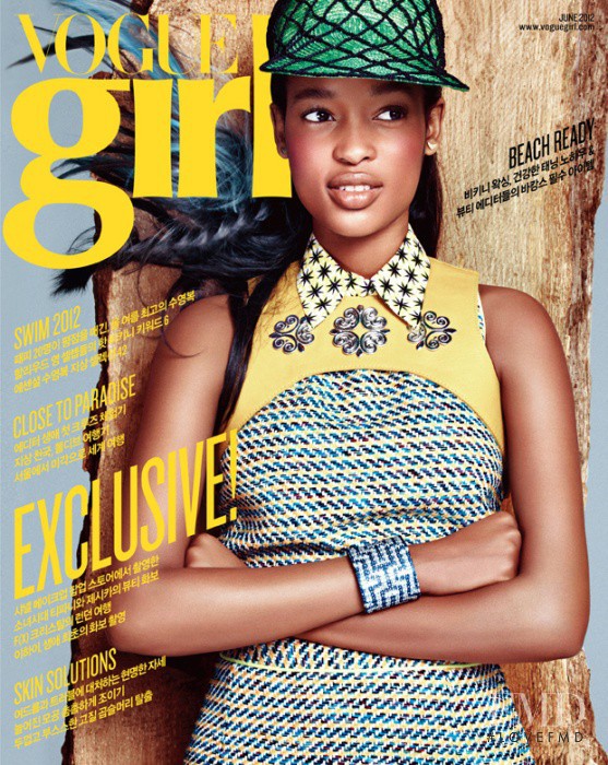 Marihenny Rivera Pasible featured on the Vogue Girl Korea cover from June 2012
