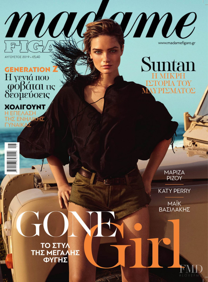  featured on the Madame Figaro Greece cover from August 2019