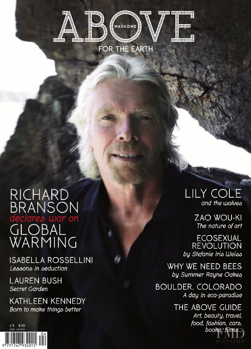  featured on the Above Magazine cover from September 2010