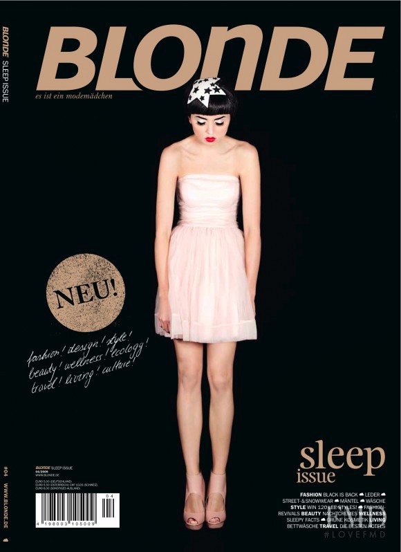  featured on the BLONDE cover from December 2009