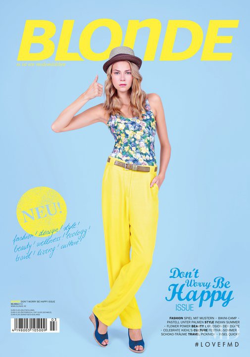  featured on the BLONDE cover from July 2011