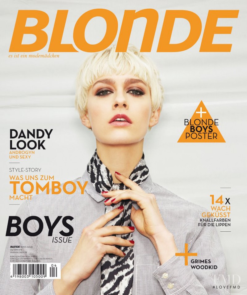  featured on the BLONDE cover from July 2012