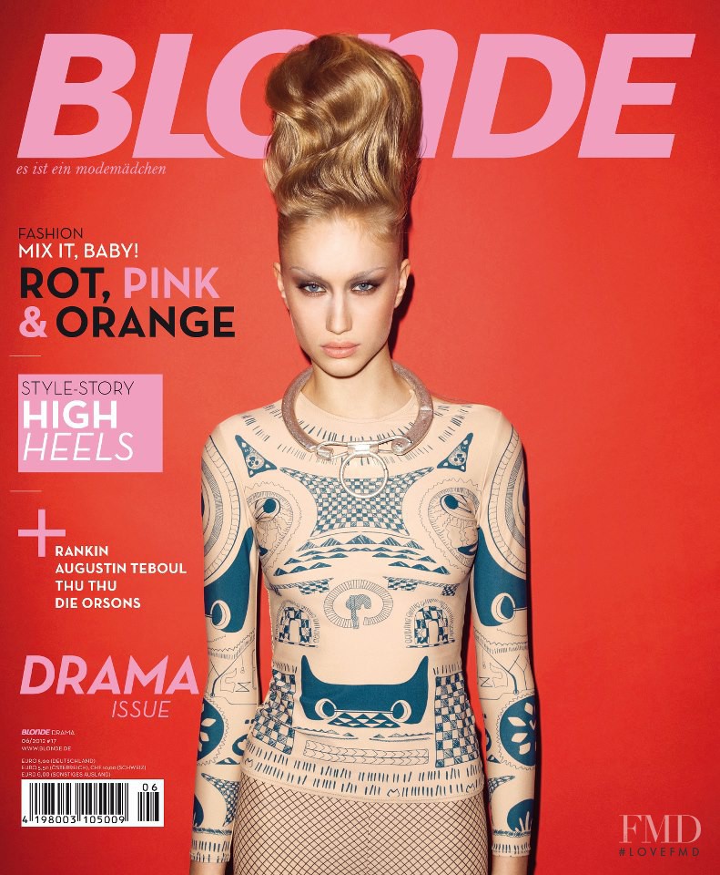  featured on the BLONDE cover from June 2012