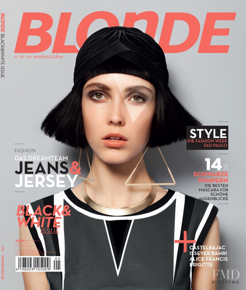 Natascha Hey featured on the BLONDE cover from September 2012