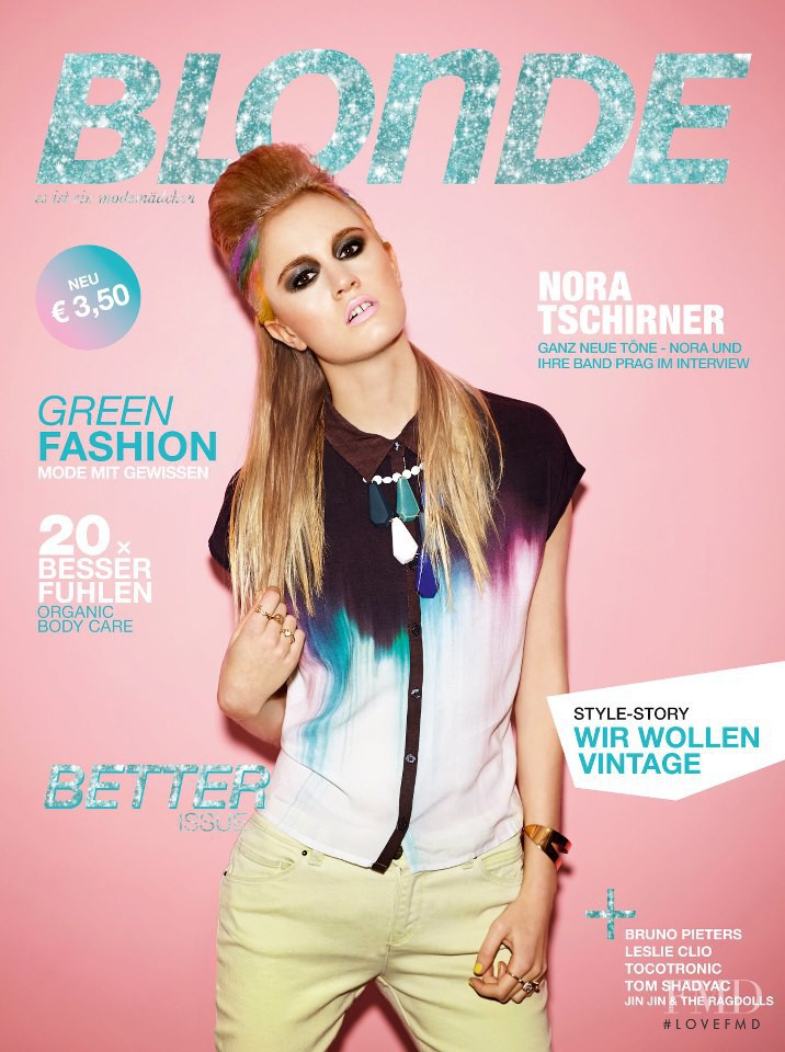  featured on the BLONDE cover from January 2013