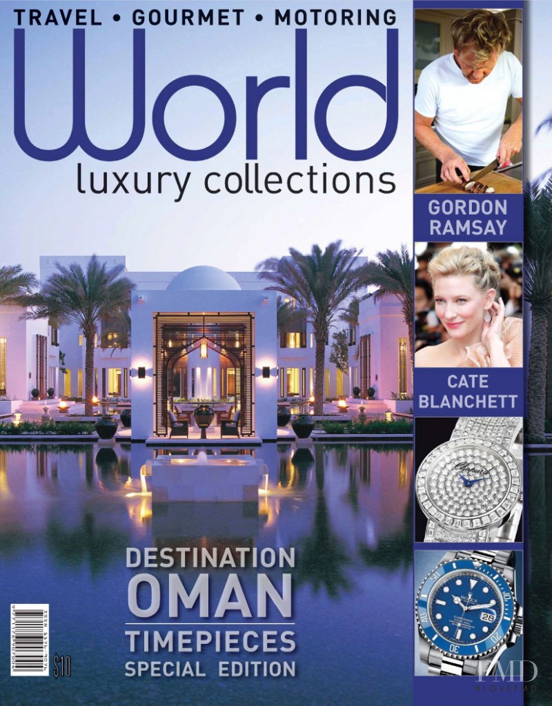  featured on the World - Luxury Collections cover from December 2008