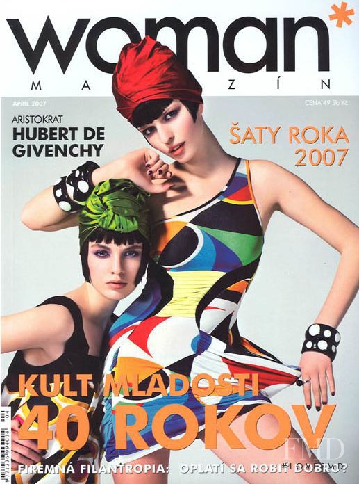  featured on the Woman Magazin cover from April 2007