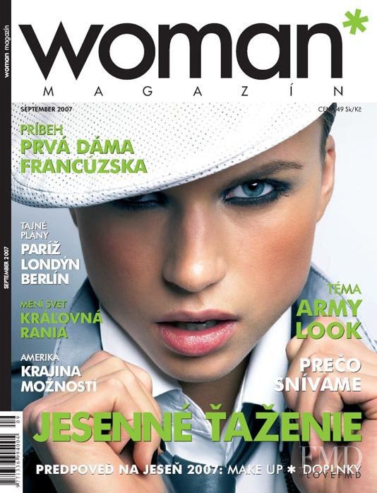  featured on the Woman Magazin cover from September 2007