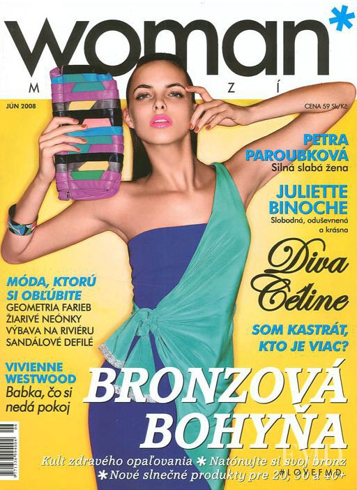  featured on the Woman Magazin cover from June 2008