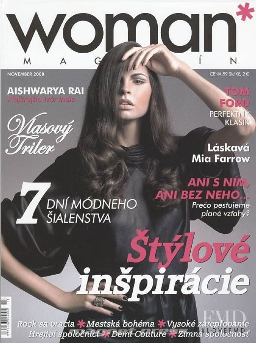  featured on the Woman Magazin cover from November 2008