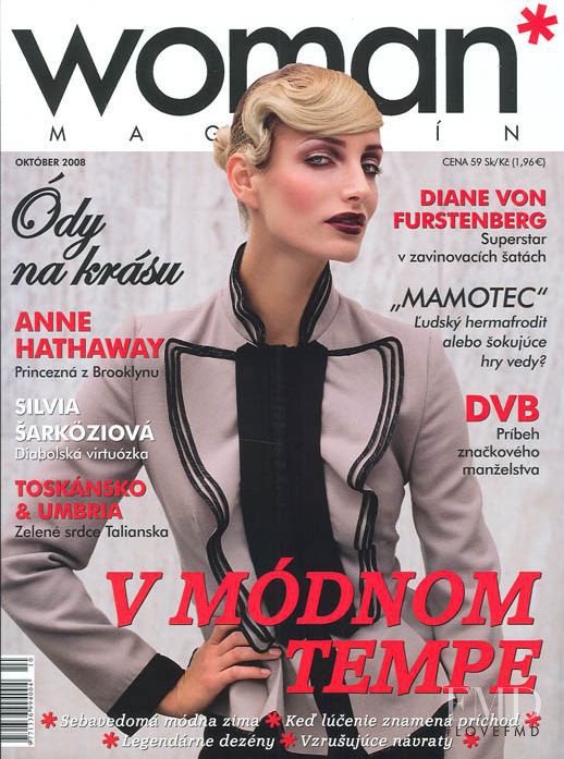  featured on the Woman Magazin cover from October 2008