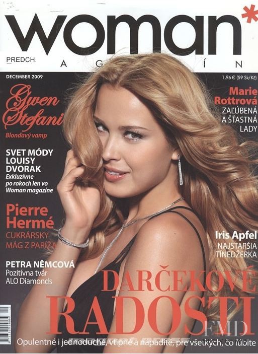 Petra Nemcova featured on the Woman Magazin cover from December 2009