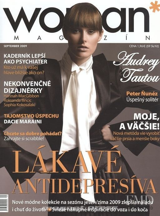  featured on the Woman Magazin cover from September 2009