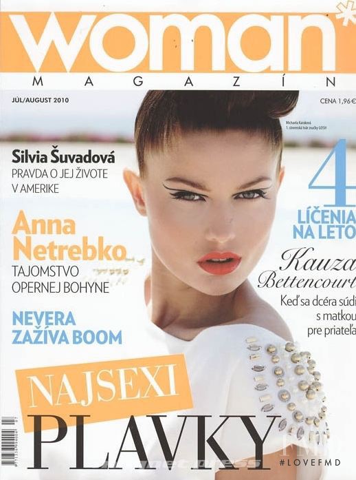  featured on the Woman Magazin cover from July 2010