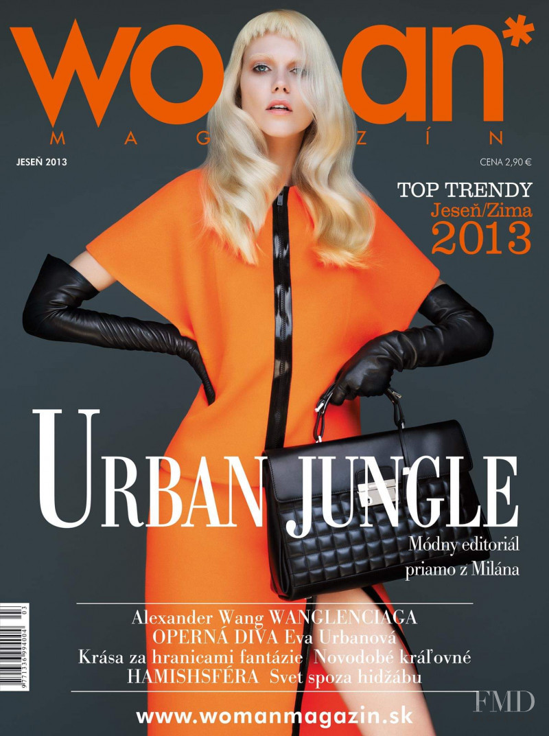  featured on the Woman Magazin cover from September 2013