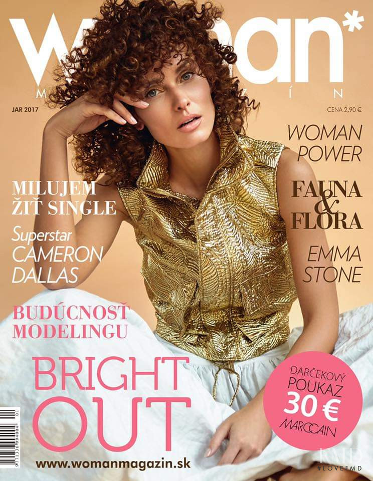 Ivana Stompfova featured on the Woman Magazin cover from March 2017