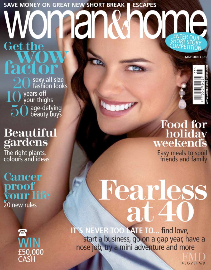  featured on the woman&home cover from May 2006