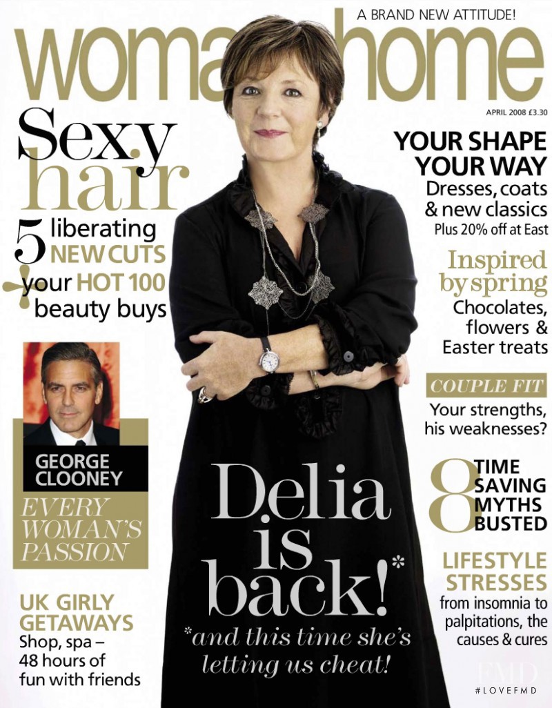  featured on the woman&home cover from April 2008